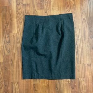 Ann Taylor gray work skirt